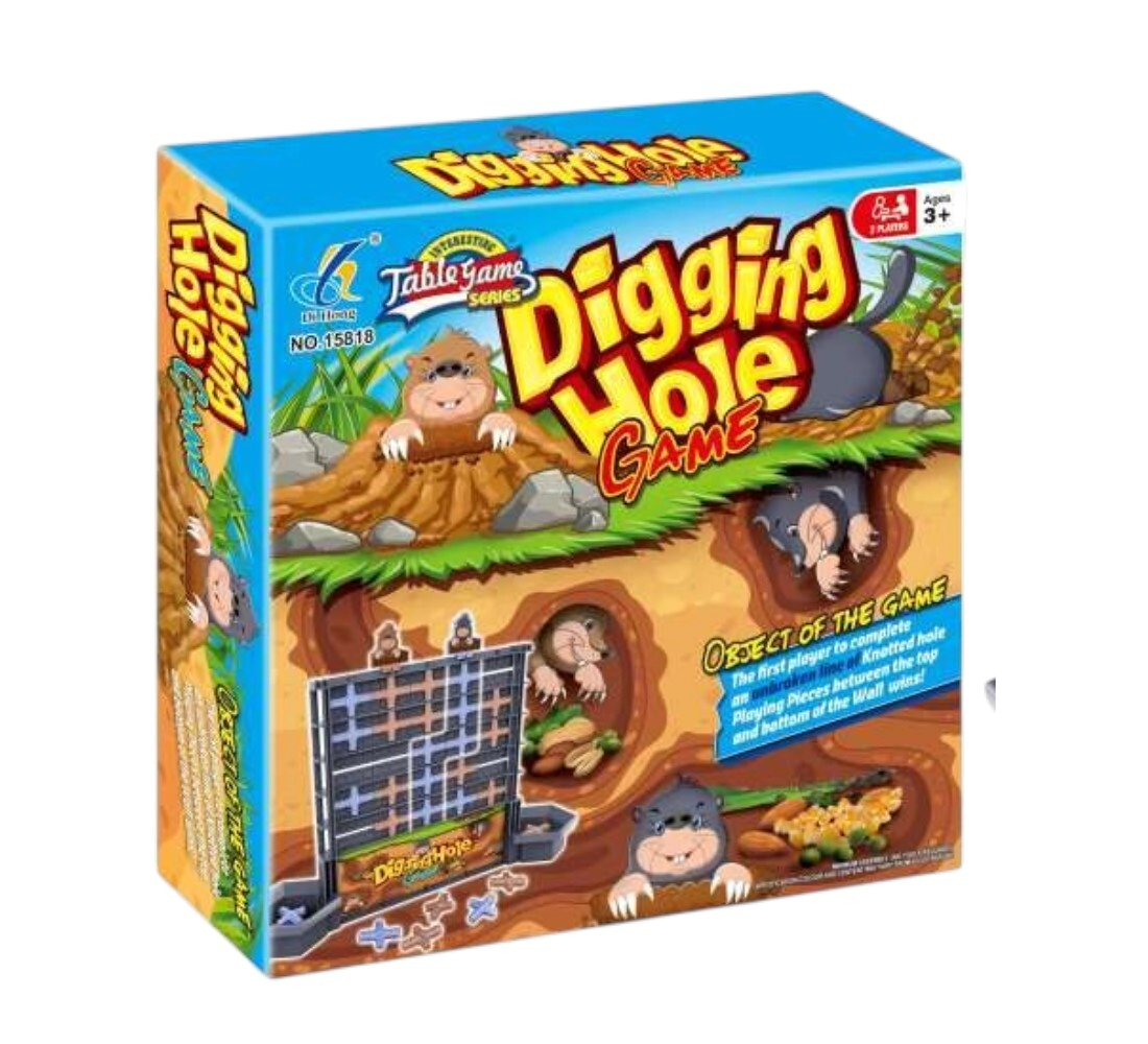 Juego de mesa excavar hoyos