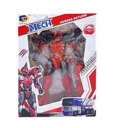 Figura transformer mech dinosaurio