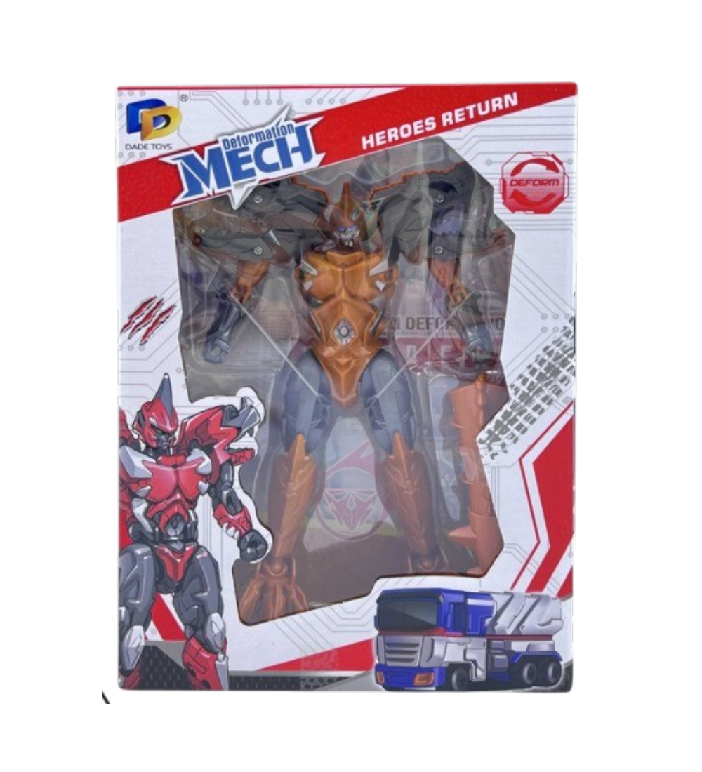 Figura transformer mech dinosaurio