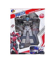 Figura transformer mech auto policia