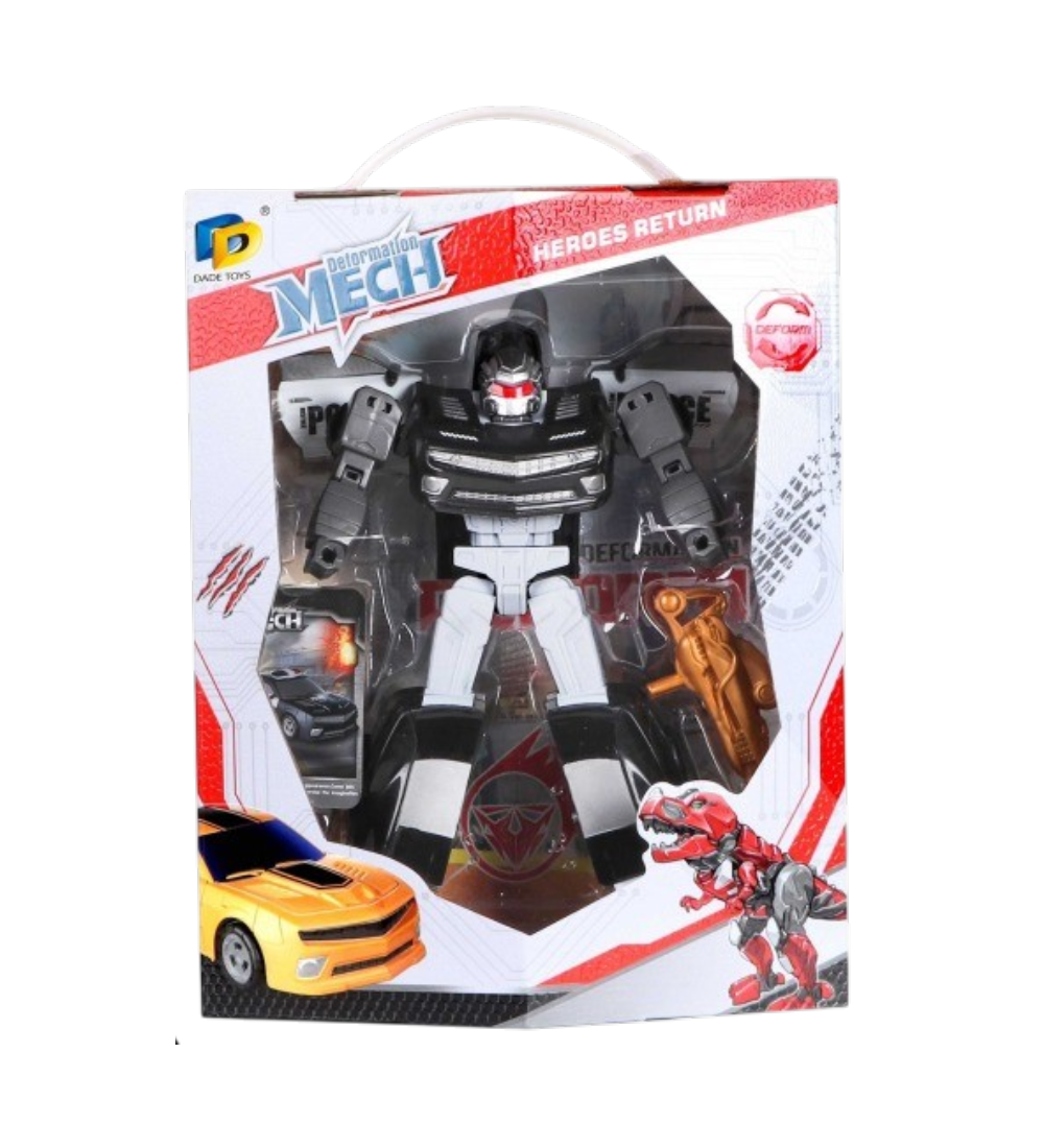 Figura transformer mech auto policia