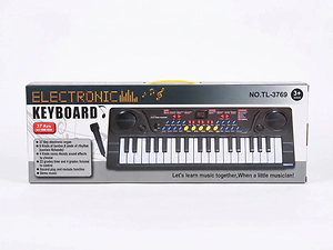 Piano musical electrico + microfono