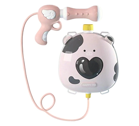 Pistola de agua + mochila pig