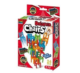 Juego de mesa equilibrio de sillas