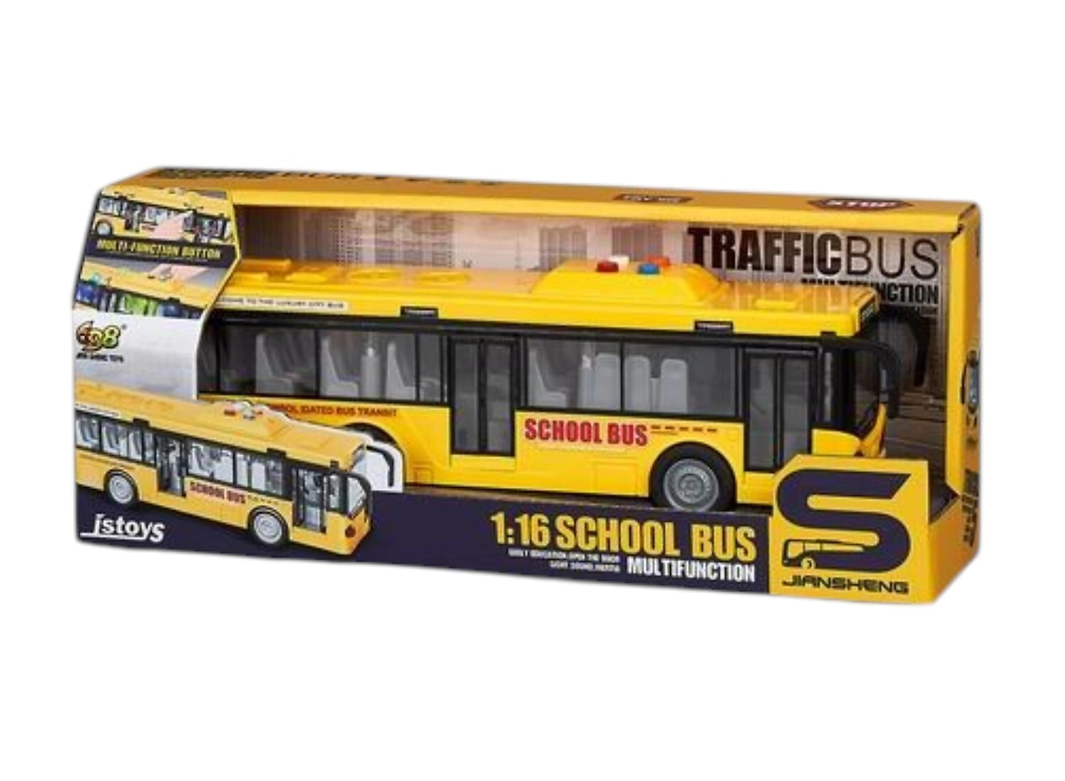 Autobus escolar piso luz y sonido