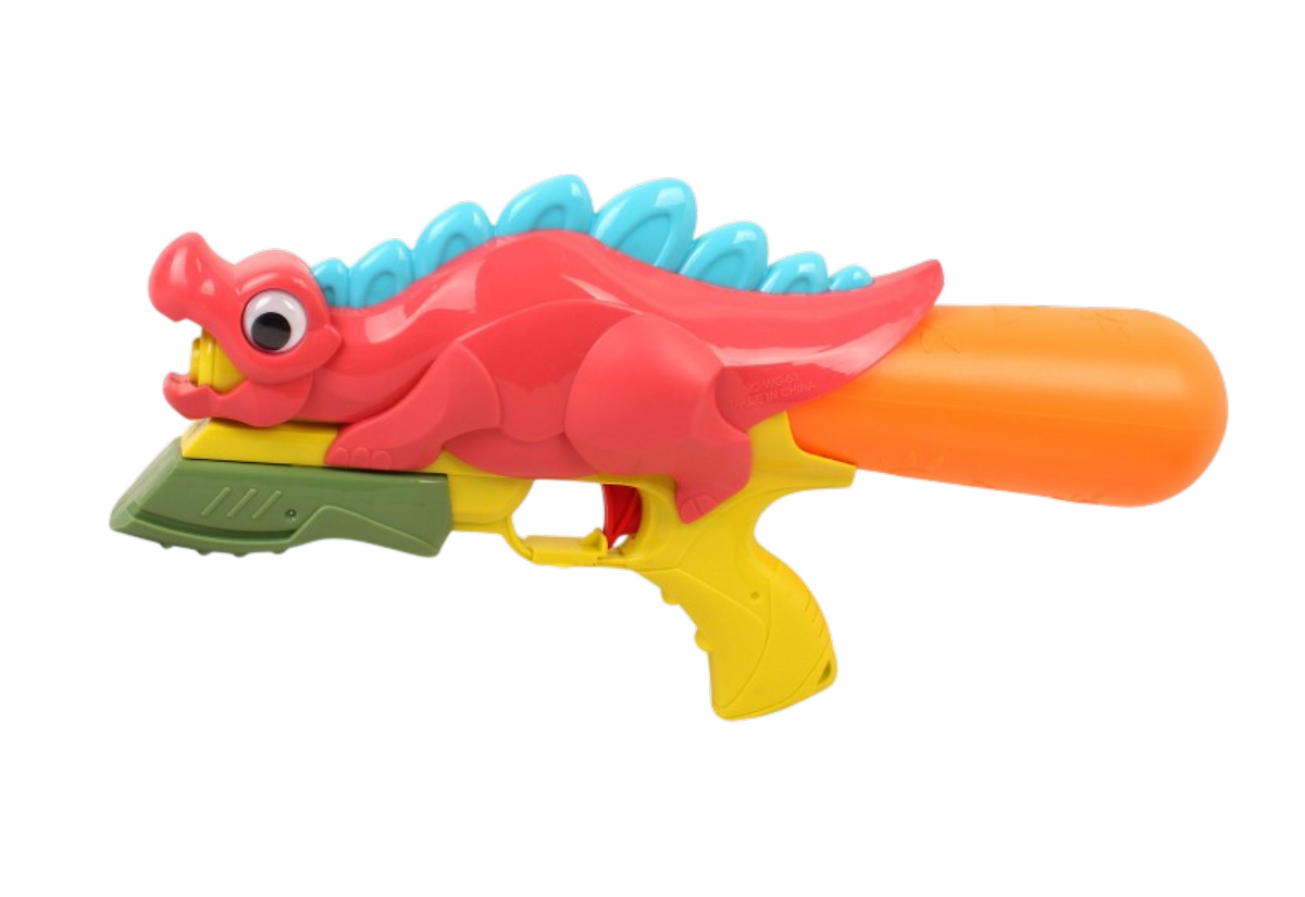 Pistola de agua dinosaurio