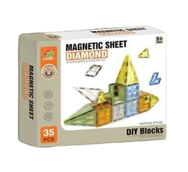 Bloques magneticos diamante 51 pcs