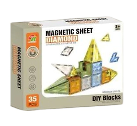 Bloques magneticos 35 pcs