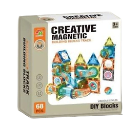 Bloques magneticos laberinto bolitas 68 pcs