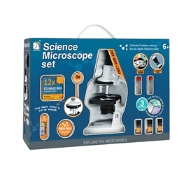 Microscopio cientifico set + accesorios