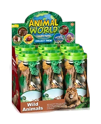 Set de animales de la granja en tubo x 28 pcs