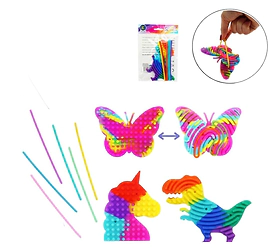 Juego sensorial de silicona didactico infantil