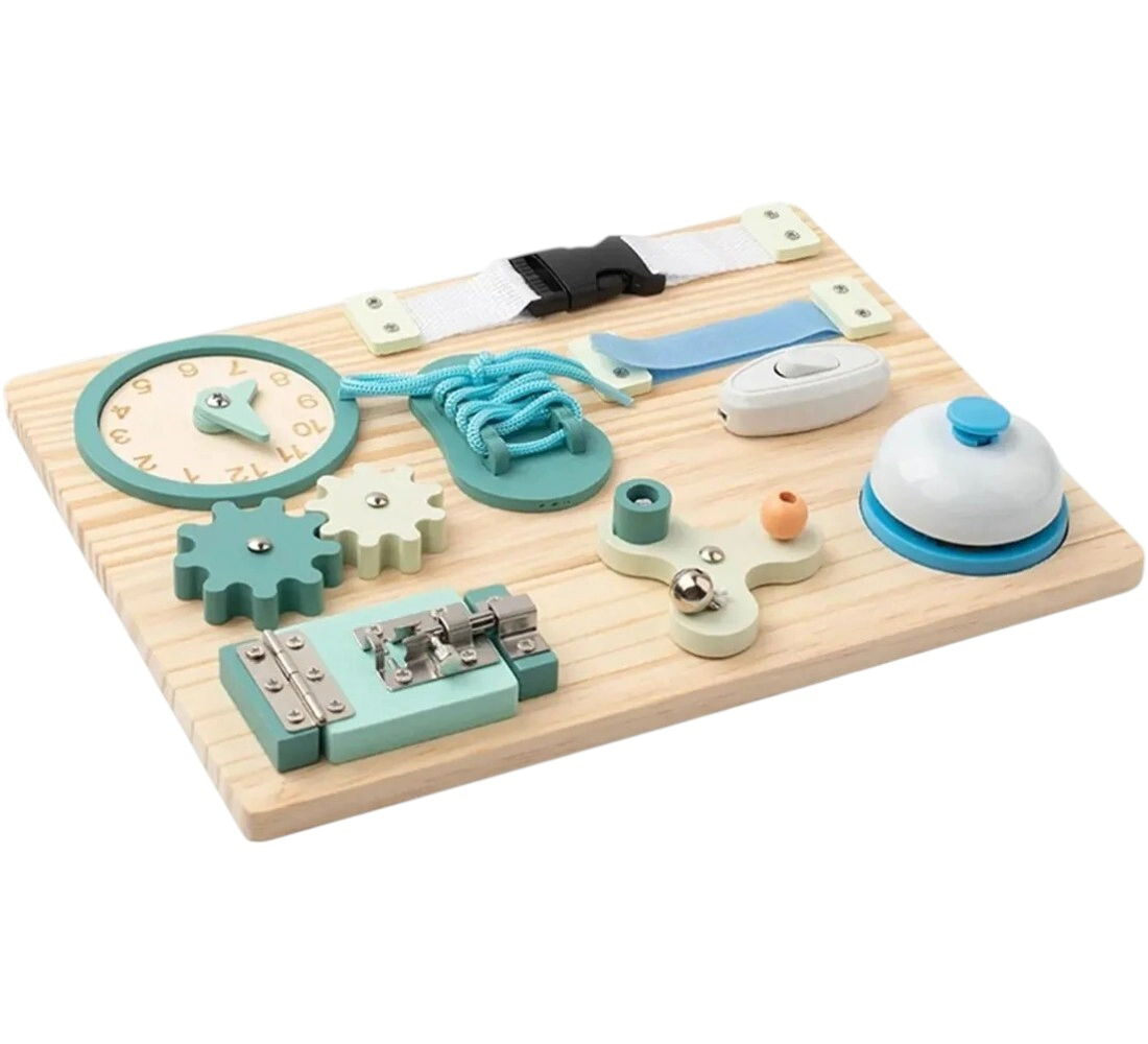 Tablero de madera juego didactico montessori