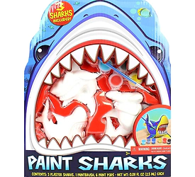 Figuras de tiburones para pintar