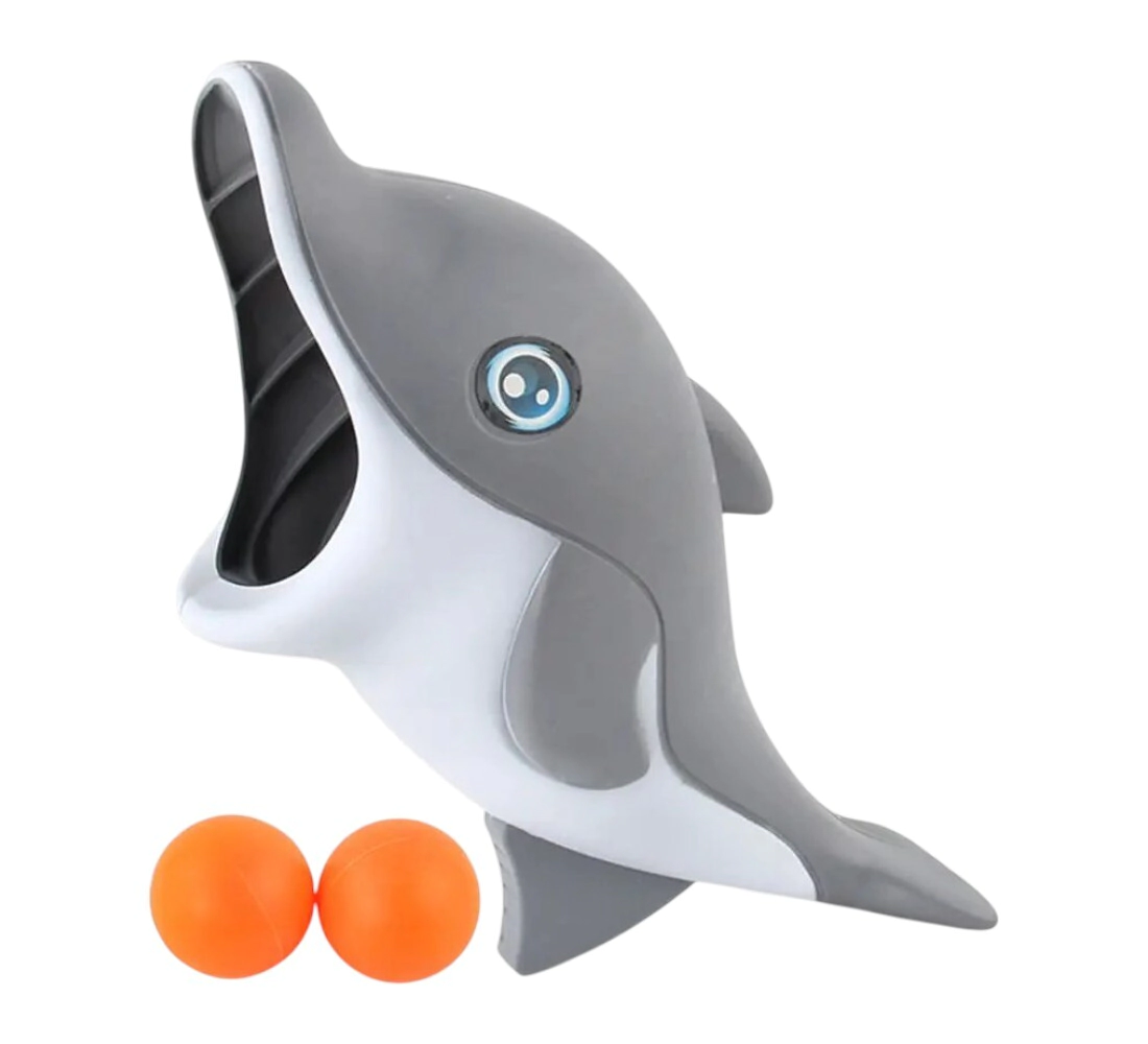 Delfin lanzador de pelotas