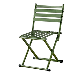 Silla de aluminio plegable miltiar