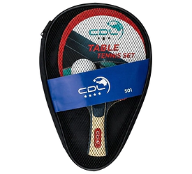 Paleta de ping pong  4 estrellas + estuche