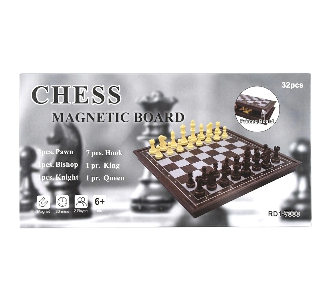 Juego de mesa ajedrez magnetico