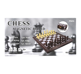 Juego de mesa ajedrez magnetico