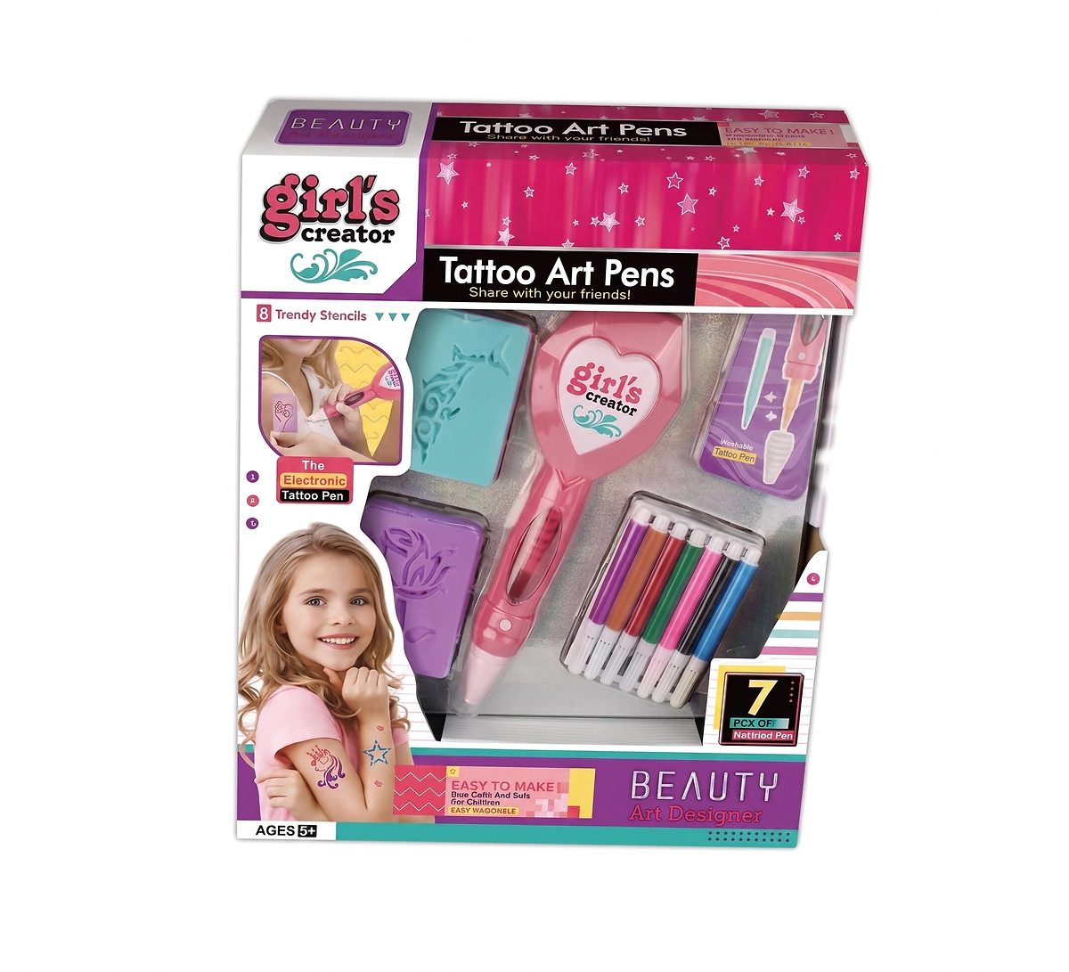 Kit de tatuajes infantiles temporales
