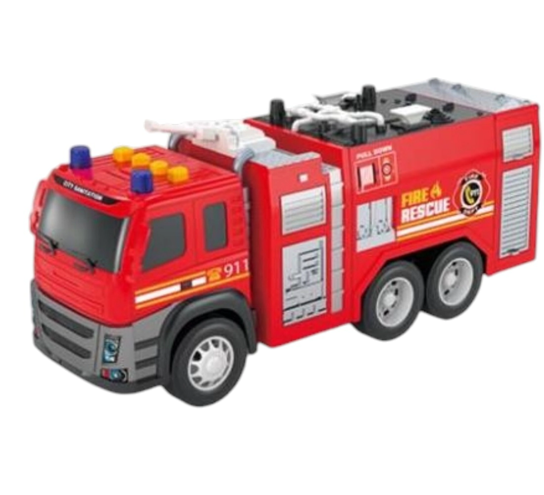 Camion de bomberos con luz y sonido