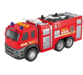 Camion de bomberos con luz y sonido