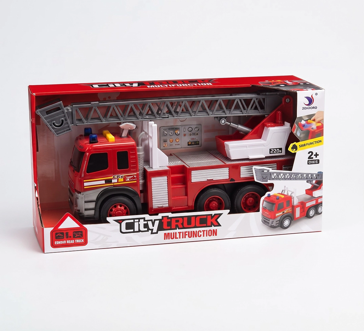 Camion de bomberos con luz y sonido