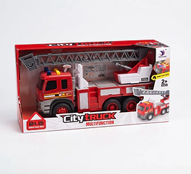 Camion de bomberos con luz y sonido