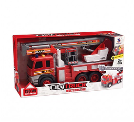 Camion de bomberos con luz y sonido