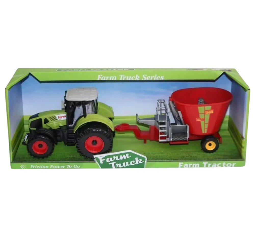 Tractor de granja a inercia