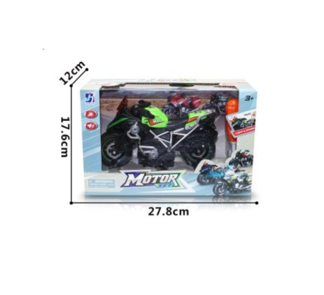 Moto vehiculo a inercia