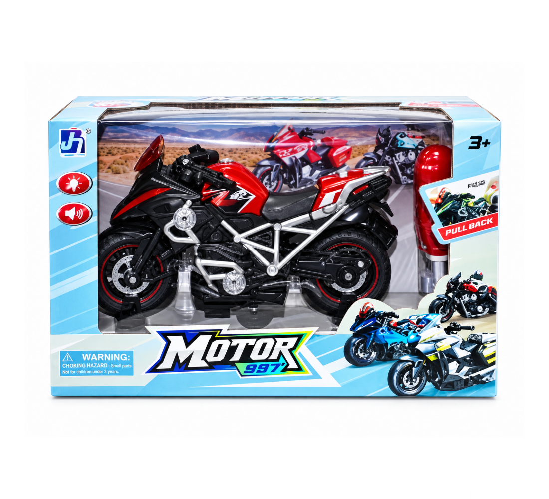 Moto vehiculo a inercia