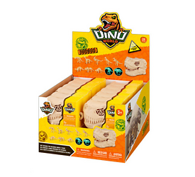Set de  dinosaurios con estuche en forma de cr�neo