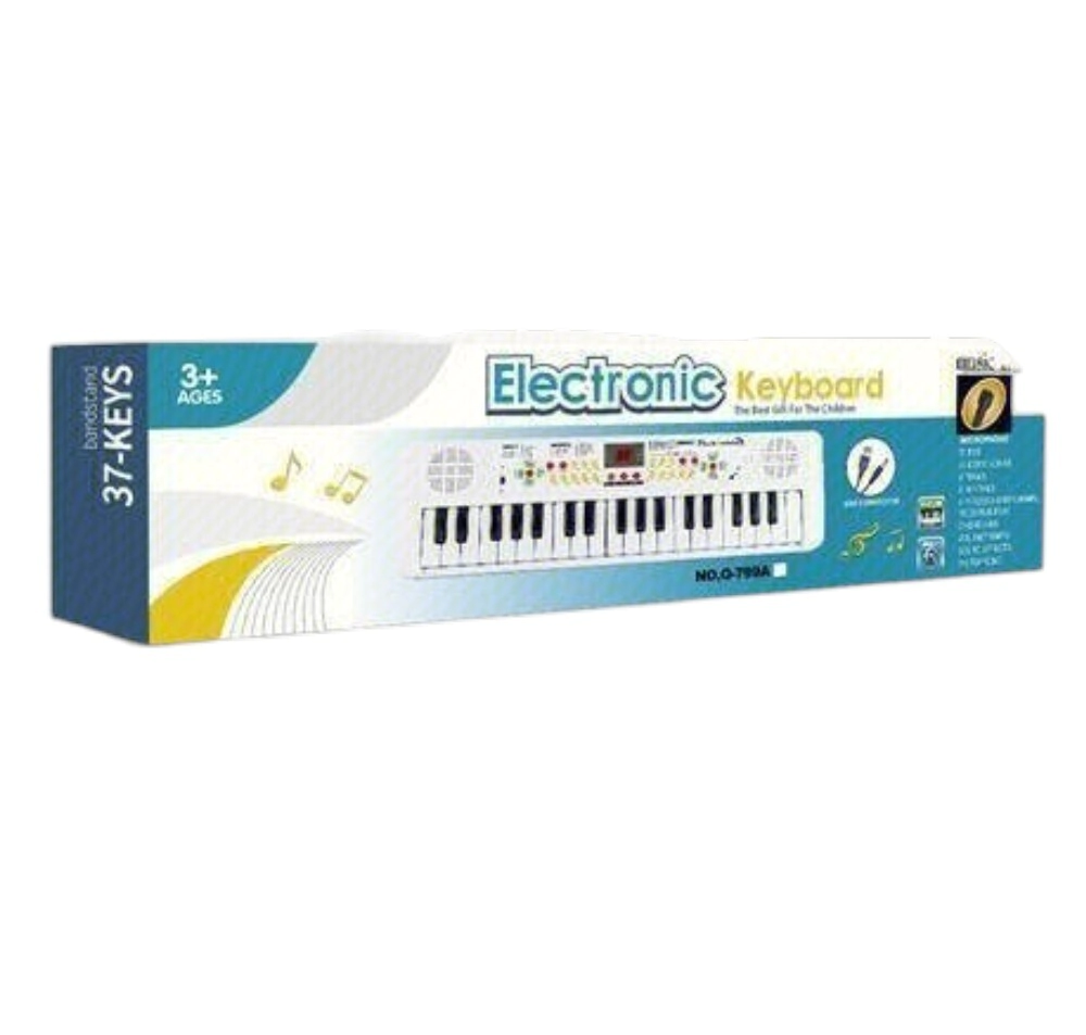 Piano musical  con microfono 32 teclas