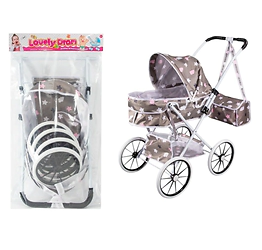 Cochecito para mu�ecas estampado