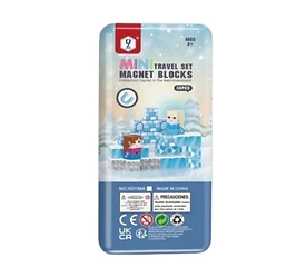 Bloques magneticos en lata 38 pcs estilo Frozen