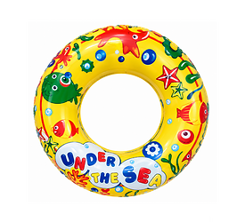 Salvavidas inflable para agua 90 cm x 6 unidades