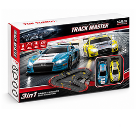 Pista de carreras el�ctrica de juguete