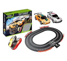 Pista de autos de carrera