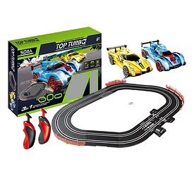 Pista de autos de carrera